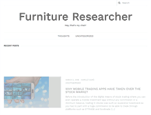 Tablet Screenshot of furnituresearcher.com